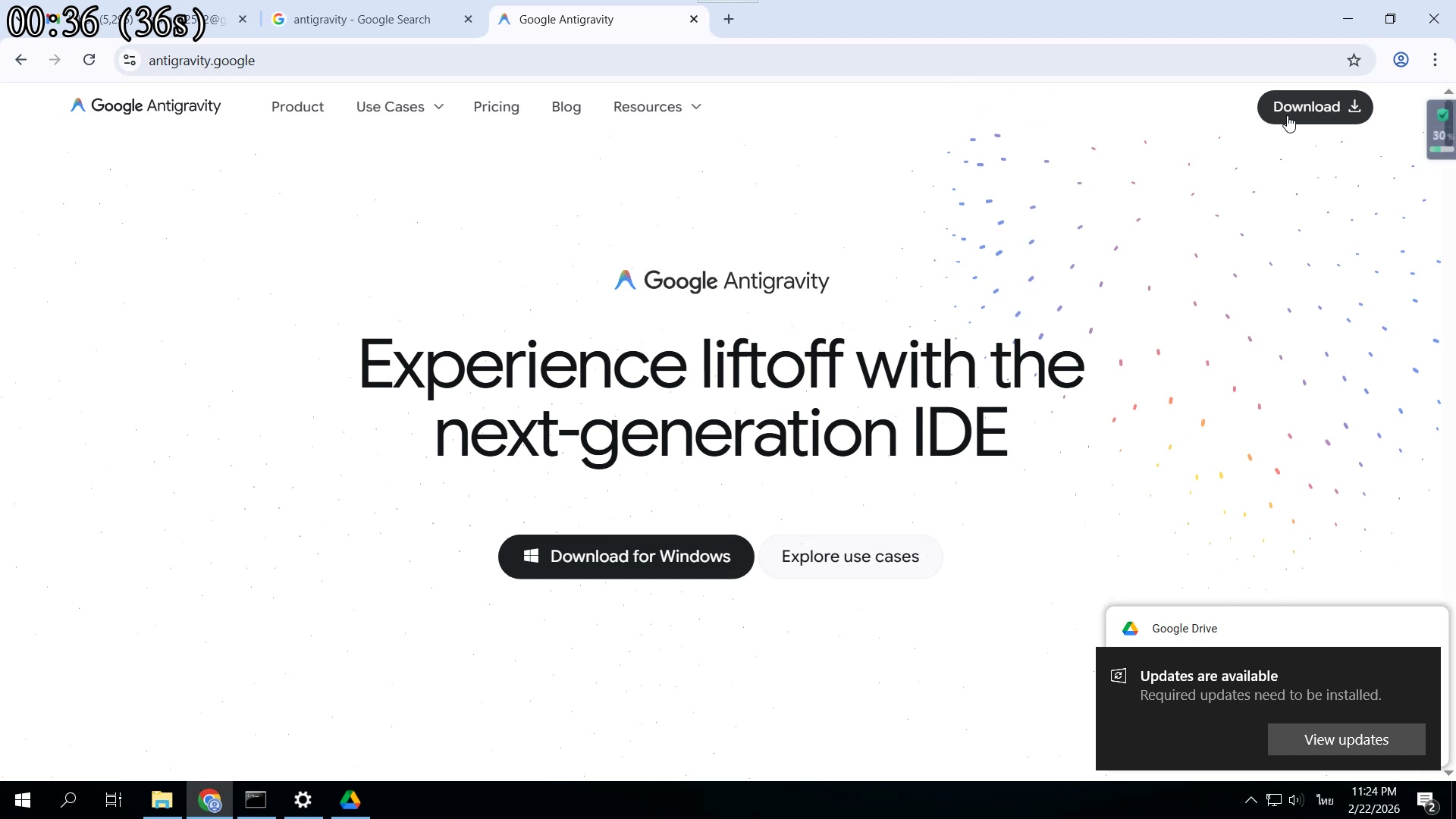 กด Download — เลือก Windows