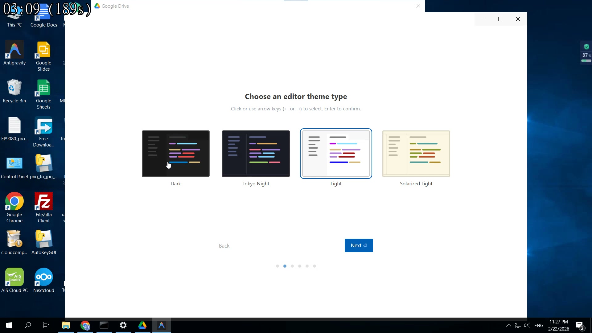 ล็อกอิน Google — ขั้นสุดท้าย